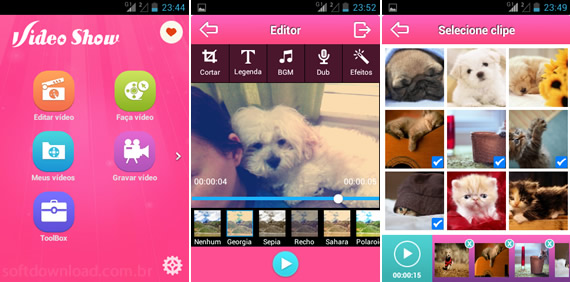 VideoShow Editor de vídeo gratuito para Android - VideoShow