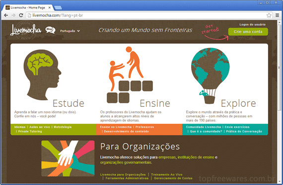 LiveMocha Curso de inglês online gratuito - LiveMocha