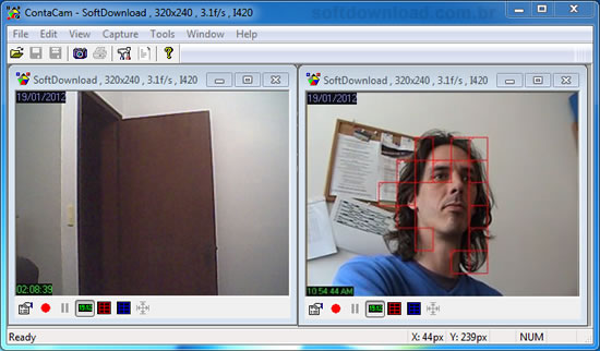 ContaCam Programa para montar um sistema de vigilância - ContaCam