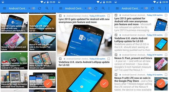 Top 5 leitores de notícias gratuitos para Android