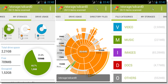 Top 5 aplicativos para analisar o espaço no smartphone