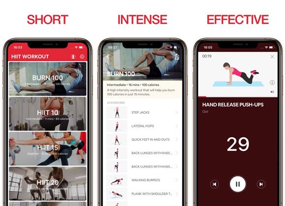 hitt workouts ios