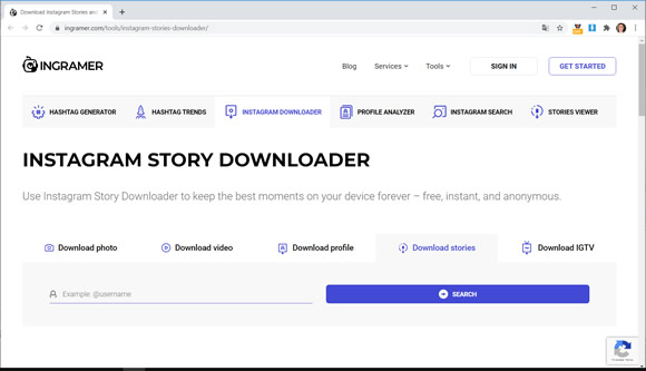 Top 5 sites para baixar vídeos de stories do Instagram
