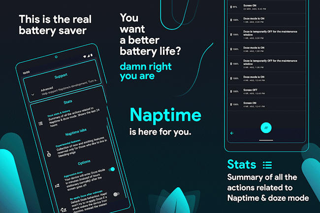 naptime top5 apps cuidar bateria