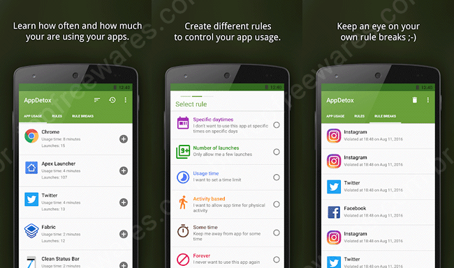 appdetox top 5 apps reduzir vicio em celular redes sociais